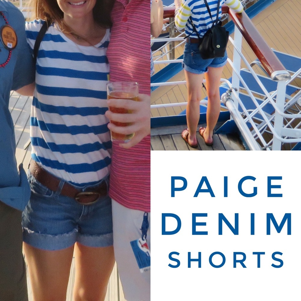 Jimmy Jimmy PAIGE Cuffed Denim Shorts Size 27